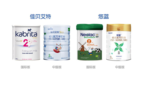 澳優(yōu)參展產(chǎn)品：佳貝艾特悅白、Neolac悠藍(lán)