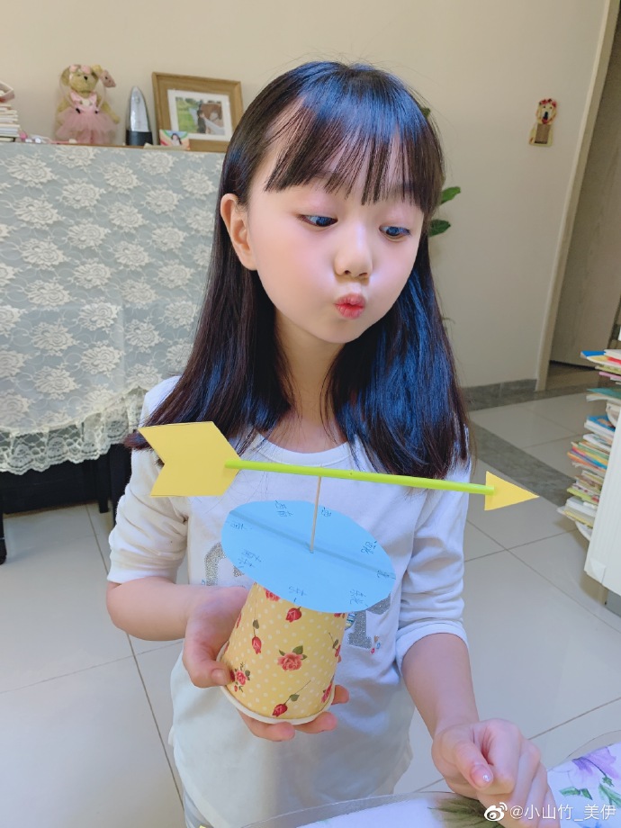 小山竹宅家做手工 越來越漂亮