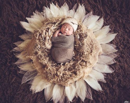 不要給寶寶拍滿月藝術(shù)照了 擺拍很容易傷到孩子