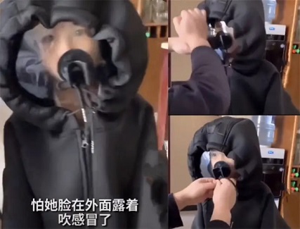 嚴寒當前，疫情當下，孩子核酸檢測的那些暖心事