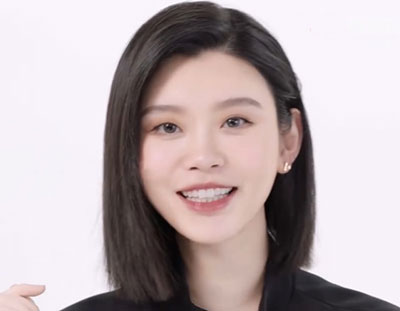 奚夢(mèng)瑤孕期拍廣告臉蛋發(fā)福明顯，四肢卻仍然纖細(xì)