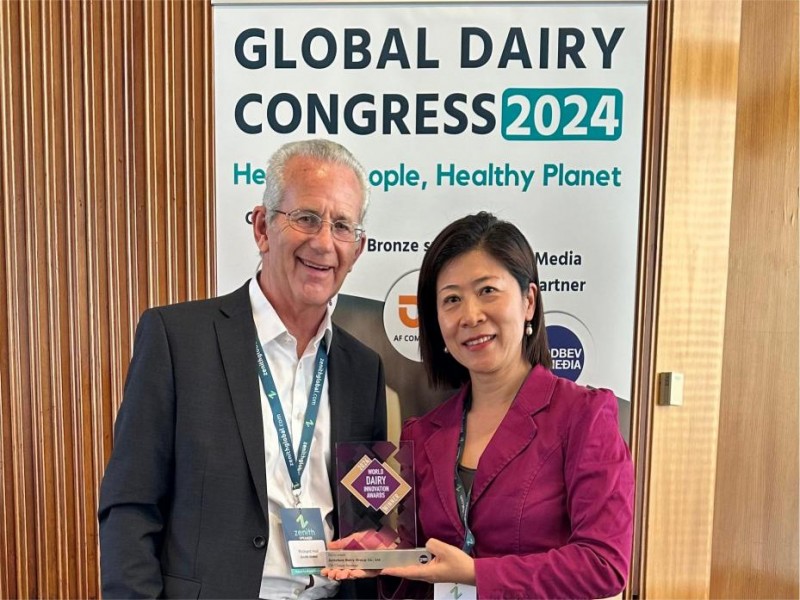 君樂寶獲世界乳品創(chuàng)新獎 科研實力再獲認可