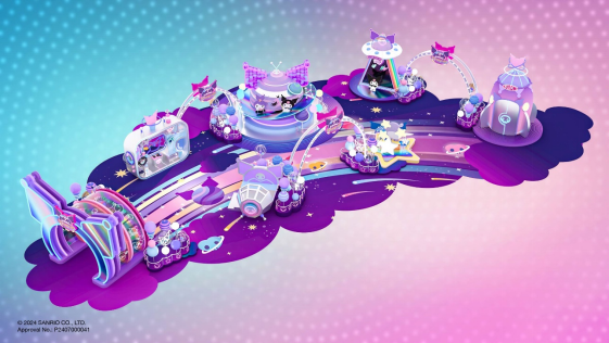 暑假必到！ KUROMI Y2K 科幻主題打卡位即將登陸香港元朗YOHO系商場！